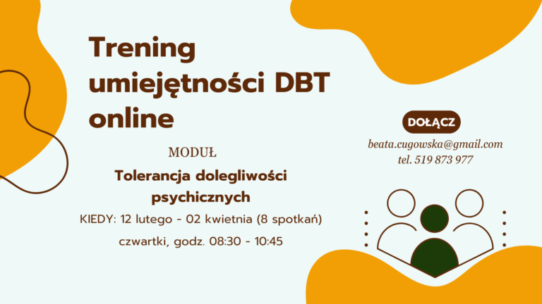 Trening umiejętności DBT - zdjęcie informacyjne